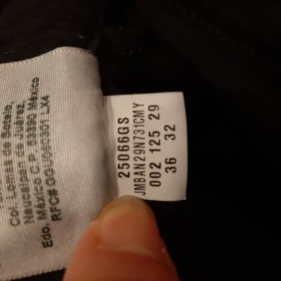 Guess Los Angeles Skinny Jeans Mens Black Dark Slim Denim 36x32 - Picture 12 of 16